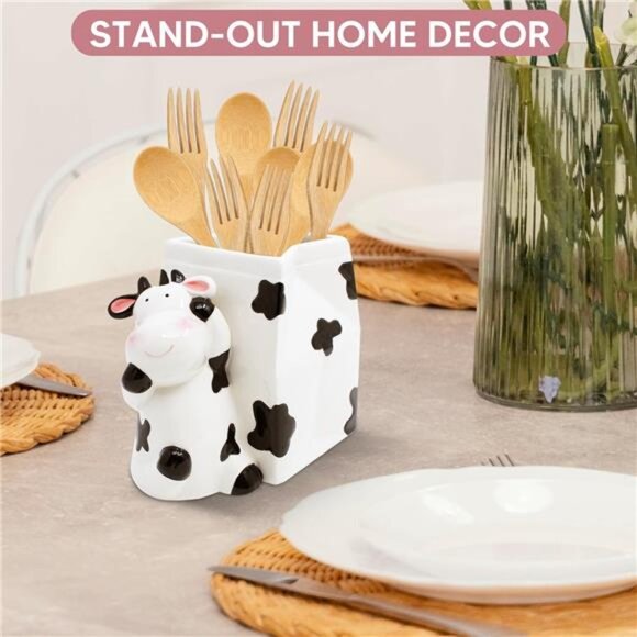 Utensil Holder | Cow Gifts For Women - Picture 5 of 8